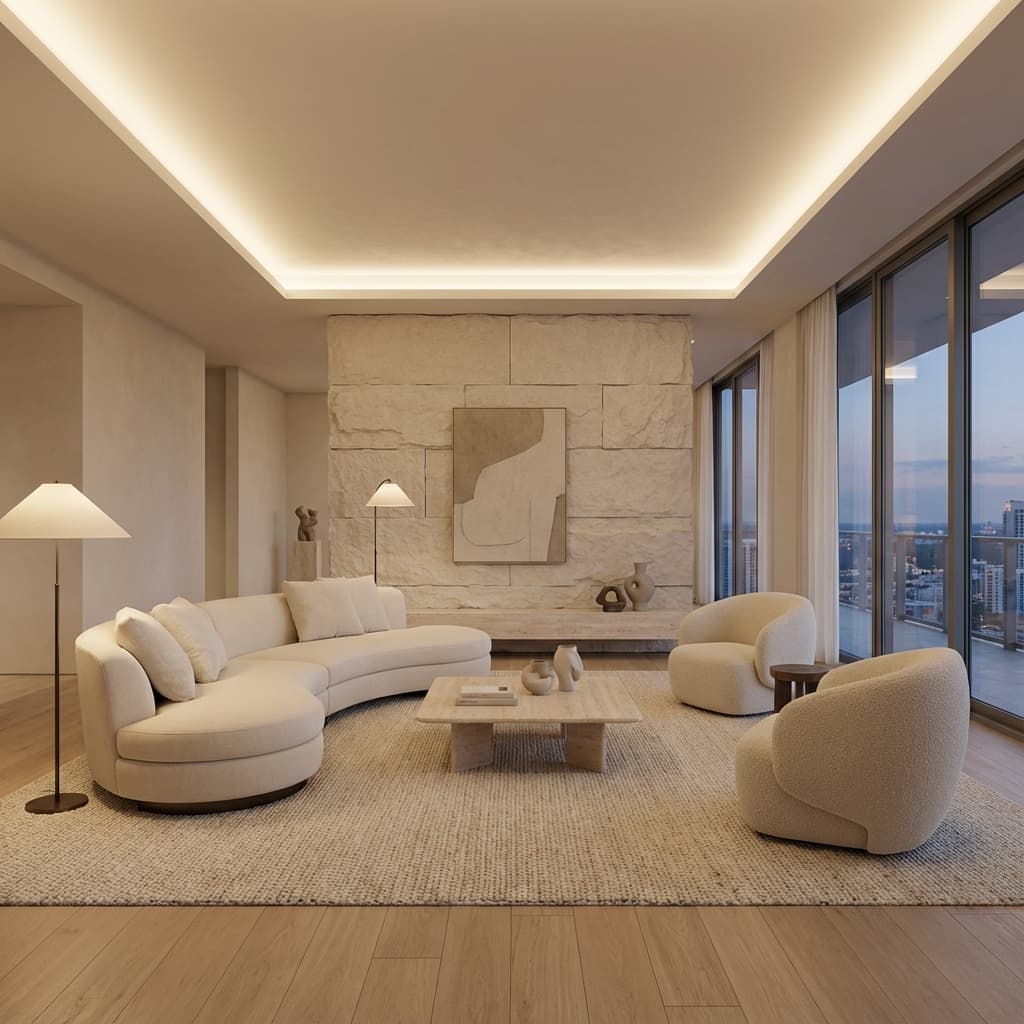 Pintura Interior de Salón